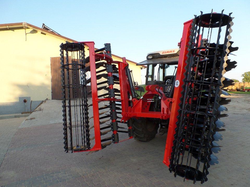 Euromasz brona talerzowa hydrauliczna 2